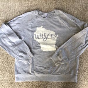 Wisconsin HOME Crewneck sweatshirt